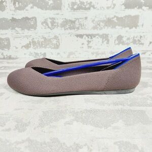 NEW Rothy's Retired Brown Round Toe Comfort Slip On Flat Loafers K592